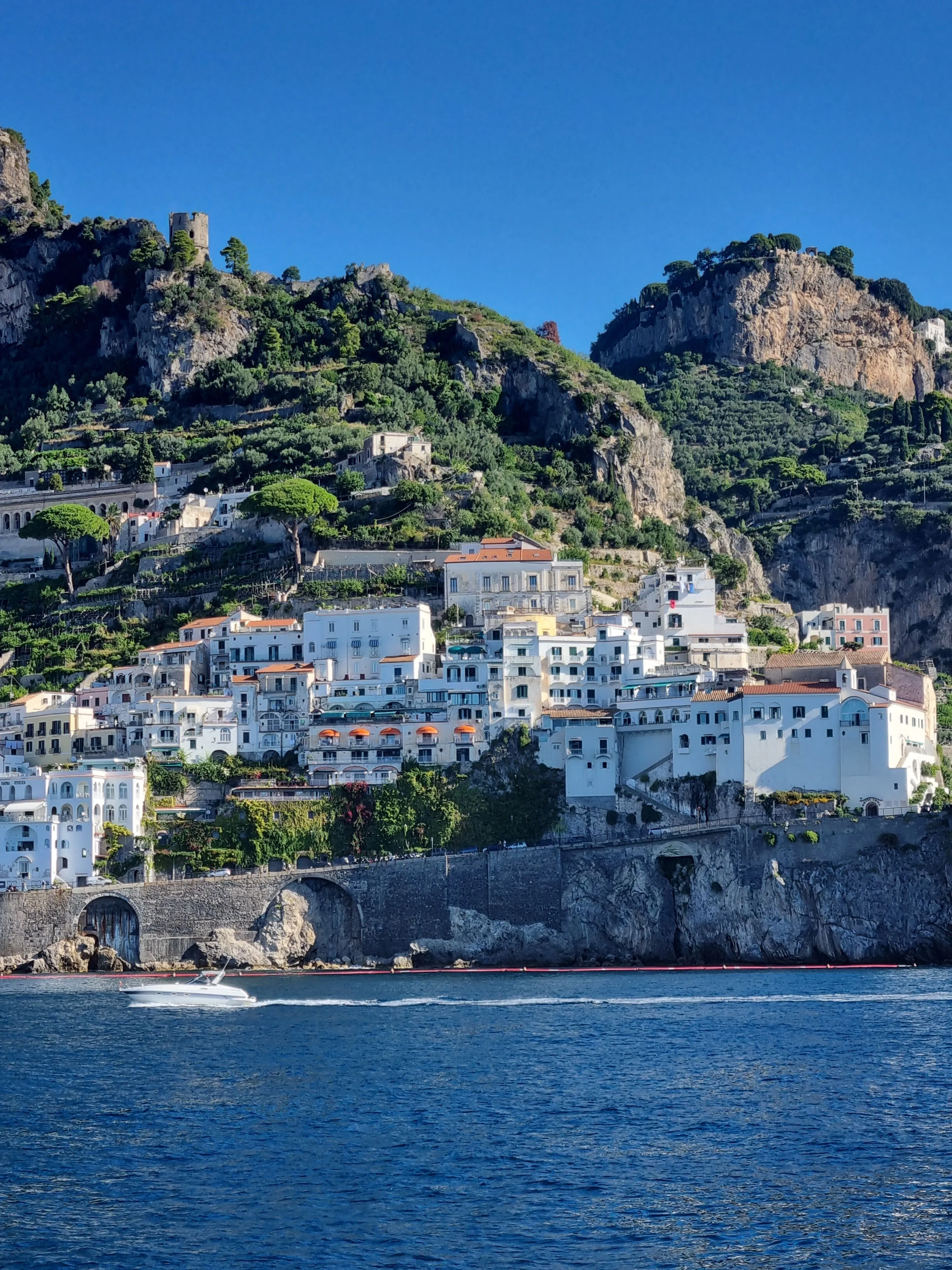 Amalfi Coast from the sea